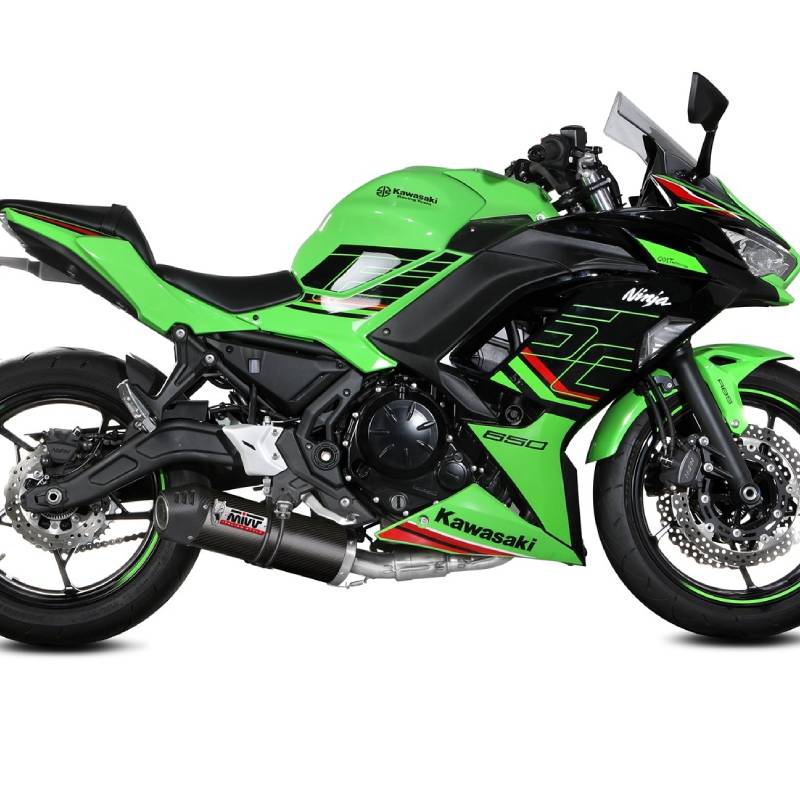 escape completo mivv oval carbono kawasaki ninja-z 650 24-